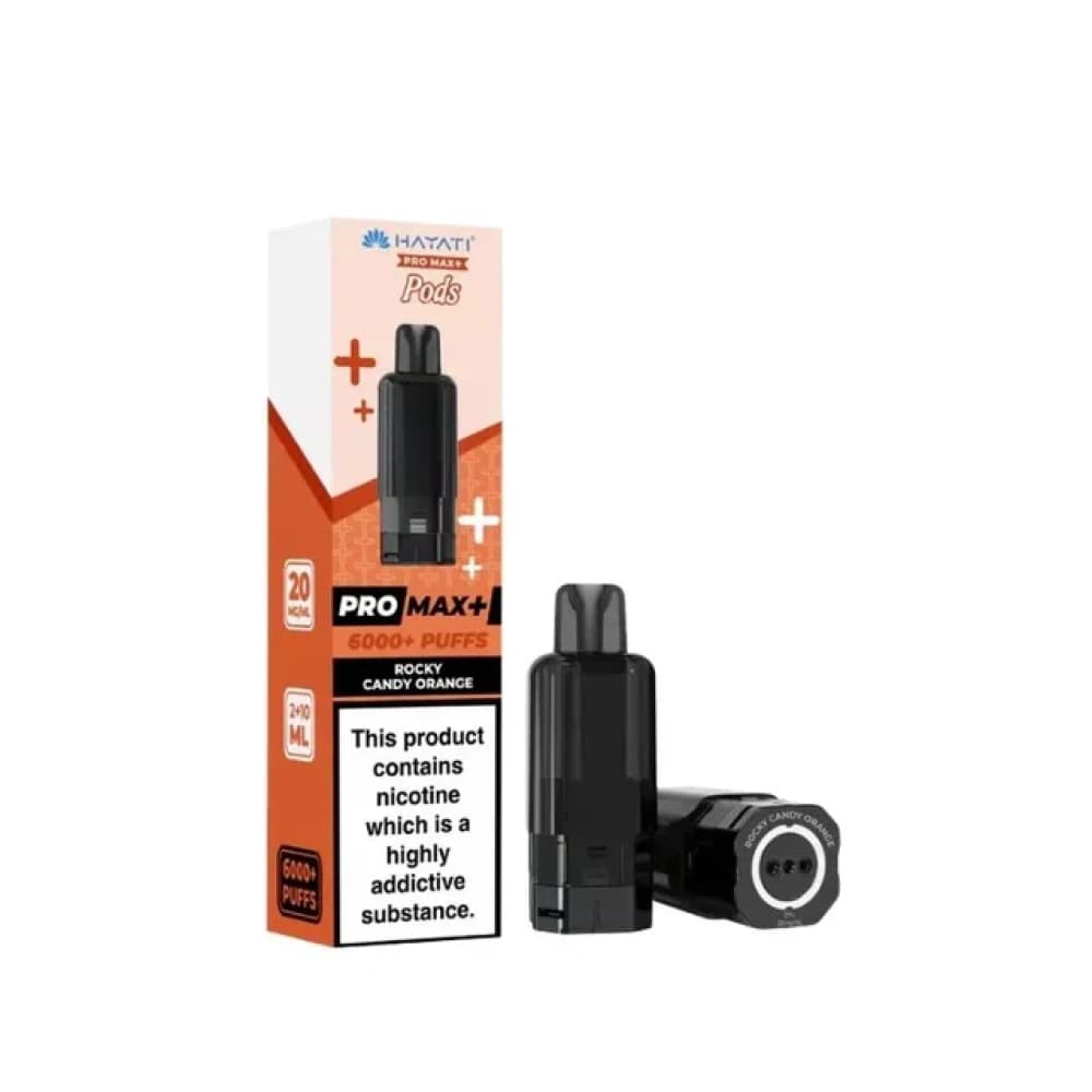  Rocky Candy Orange Hayati Pro Max Plus 6000 Pods Pack of 5