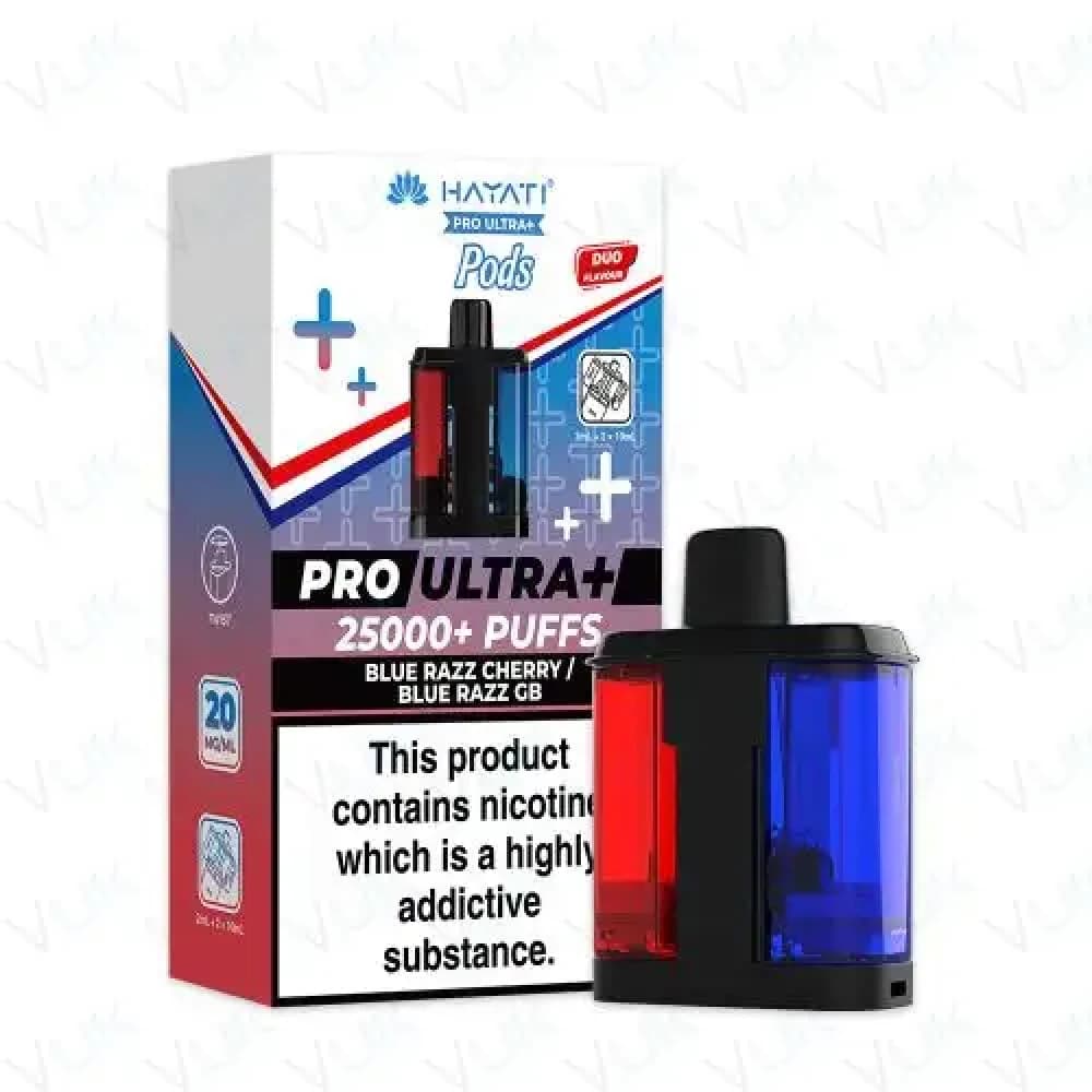  Blue Razz Cherry/Blue Razz GB Hayati Pro Ultra Plus 25K Pods Pack of 5