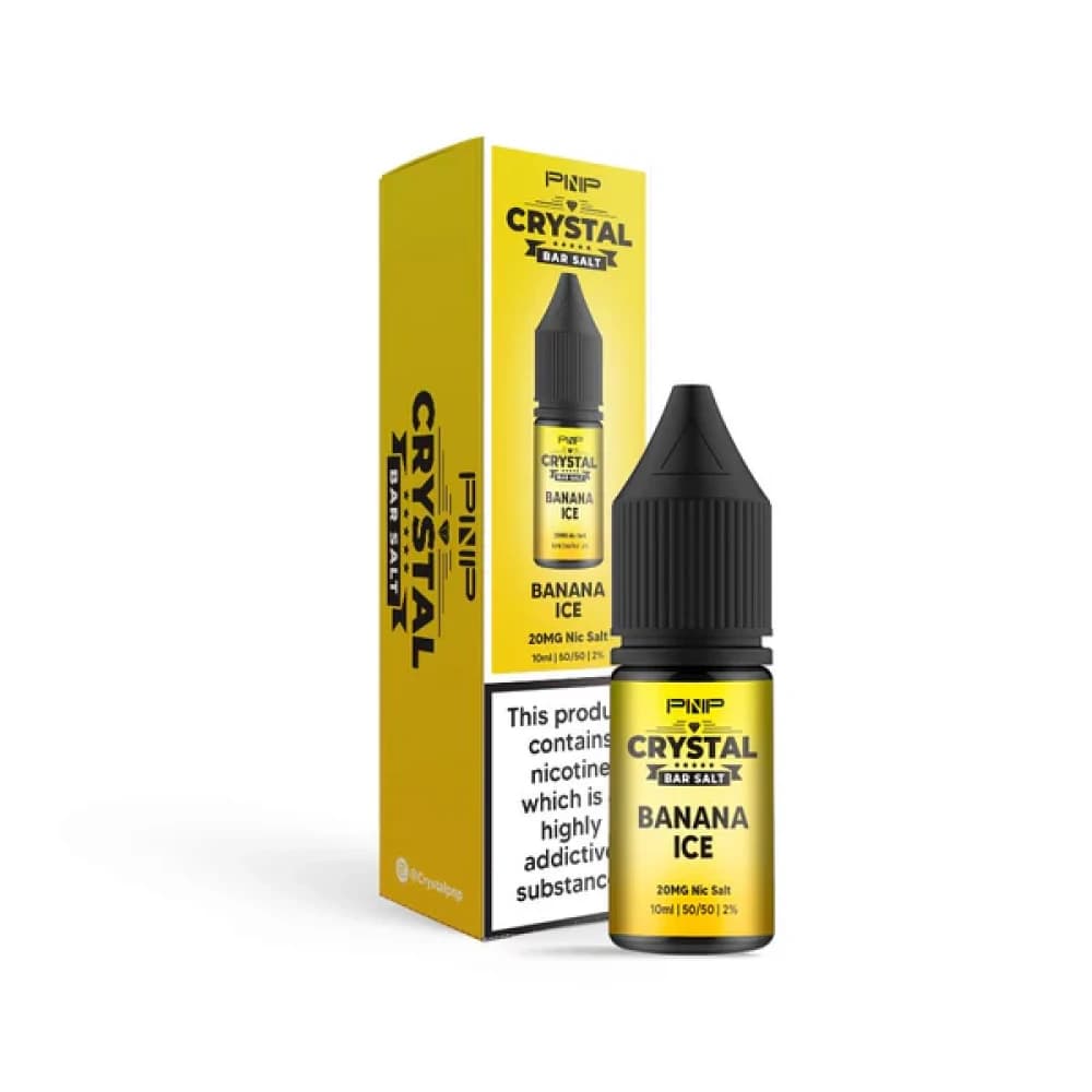  Banana Ice / 20mg PNP Crystal Nic Salts 10ml Box of 10