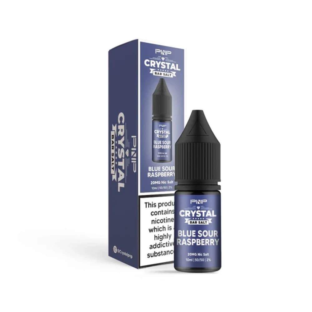  Blue Sour Raspberry / 10mg PNP Crystal Nic Salts 10ml Box of 10