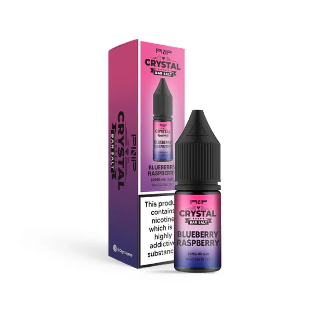  Blueberry Raspberry / 20mg PNP Crystal Nic Salts 10ml Box of 10