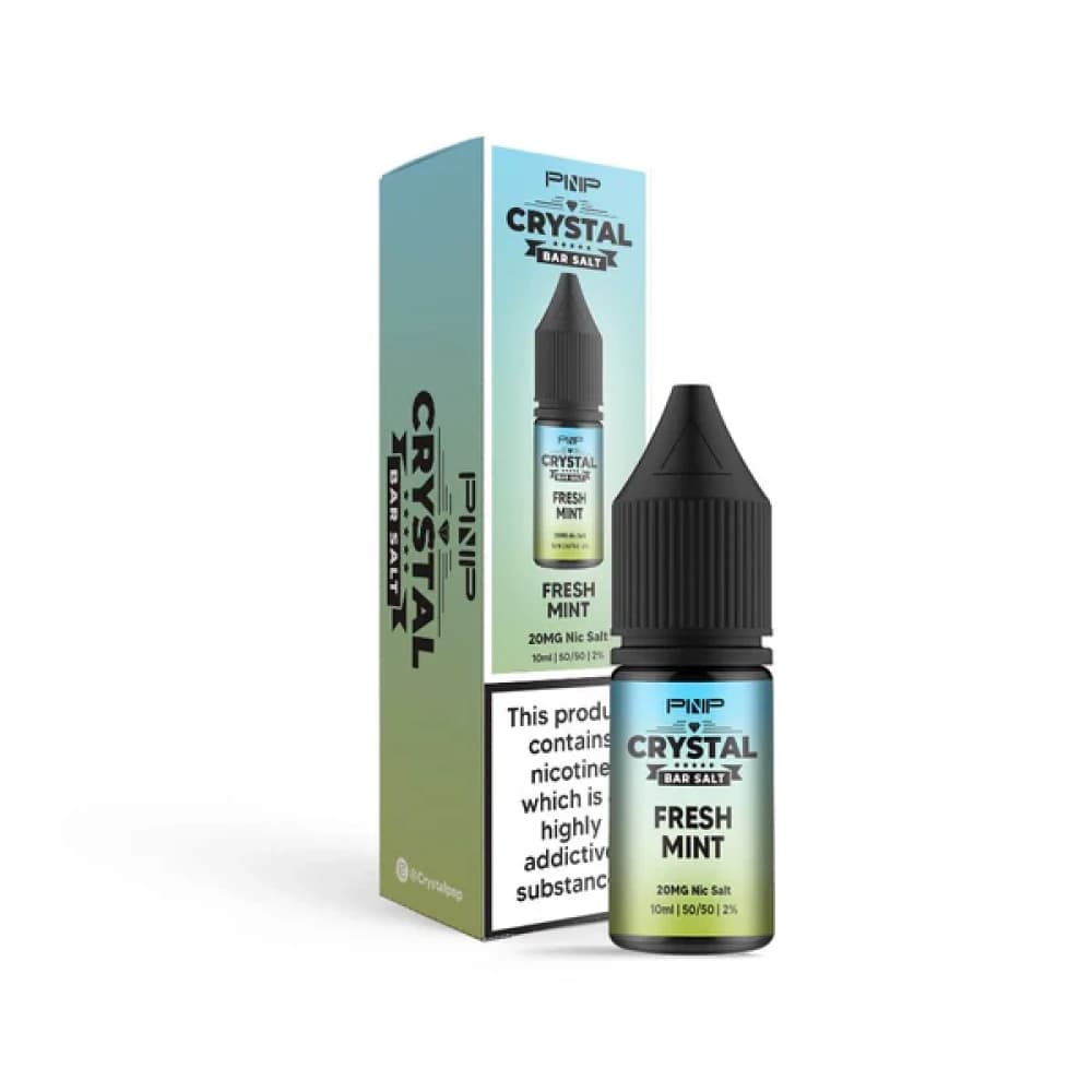  Fresh Mint / 20mg PNP Crystal Nic Salts 10ml Box of 10