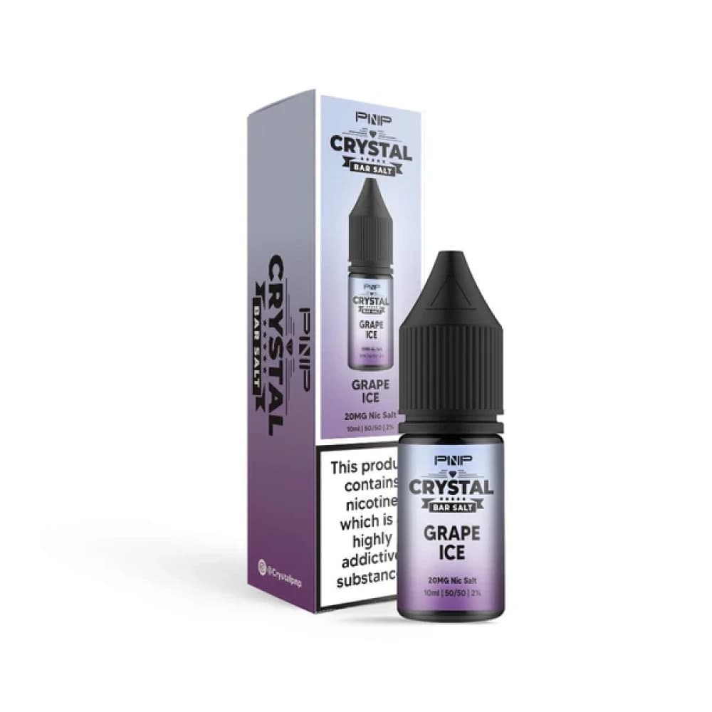  Grape Ice / 10mg PNP Crystal Nic Salts 10ml Box of 10