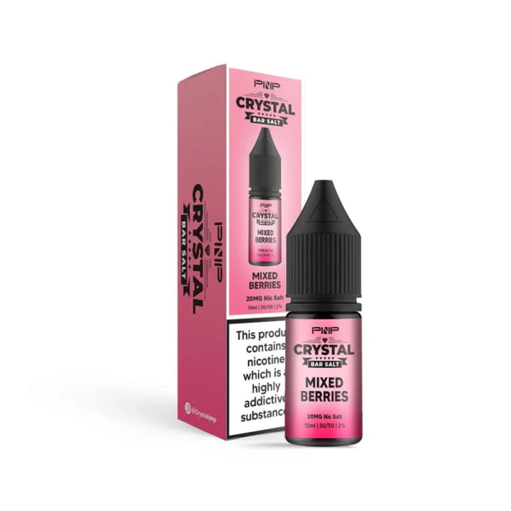  Mixed Berries / 20mg PNP Crystal Nic Salts 10ml Box of 10