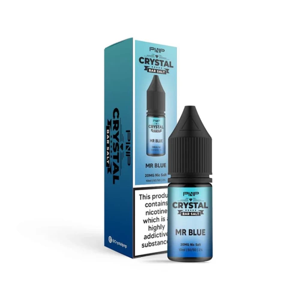  Mr Blue / 10mg PNP Crystal Nic Salts 10ml Box of 10