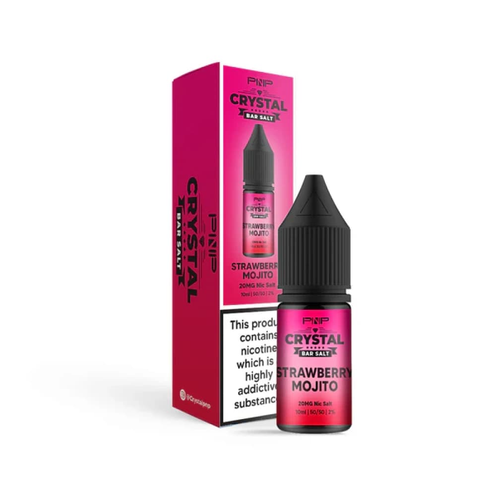  Strawberry Mojito / 20mg PNP Crystal Nic Salts 10ml Box of 10