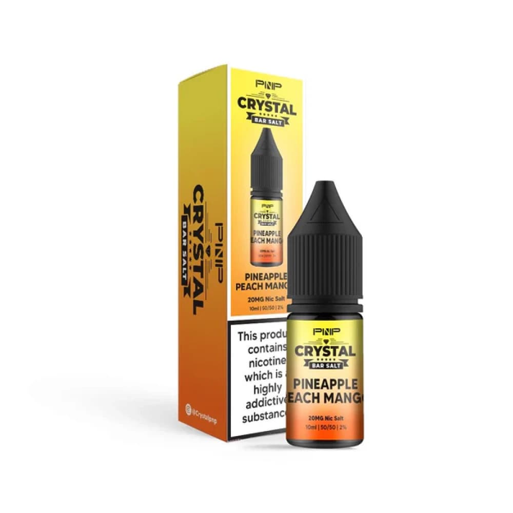  Pineapple Peach Mango / 10mg PNP Crystal Nic Salts 10ml Box of 10