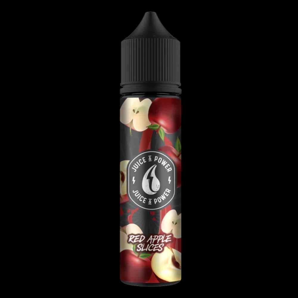  Red Apple Slices Juice N Power 50ml Shortfill E-liquid