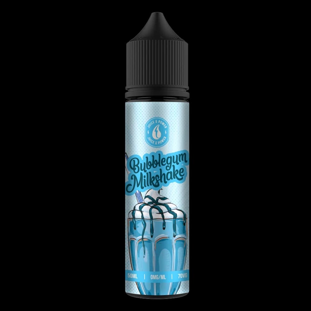  Bubblegum Milkshake Juice N Power Milkshake 50ml Shortfill E-liquid
