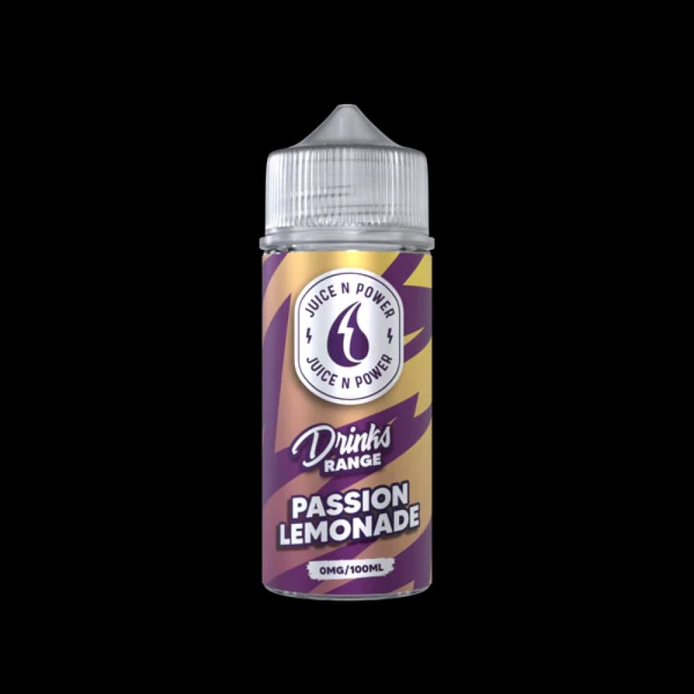  Passion Lemonade (Drinks Range) Juice N Power 100ml Shortfill E-liquid