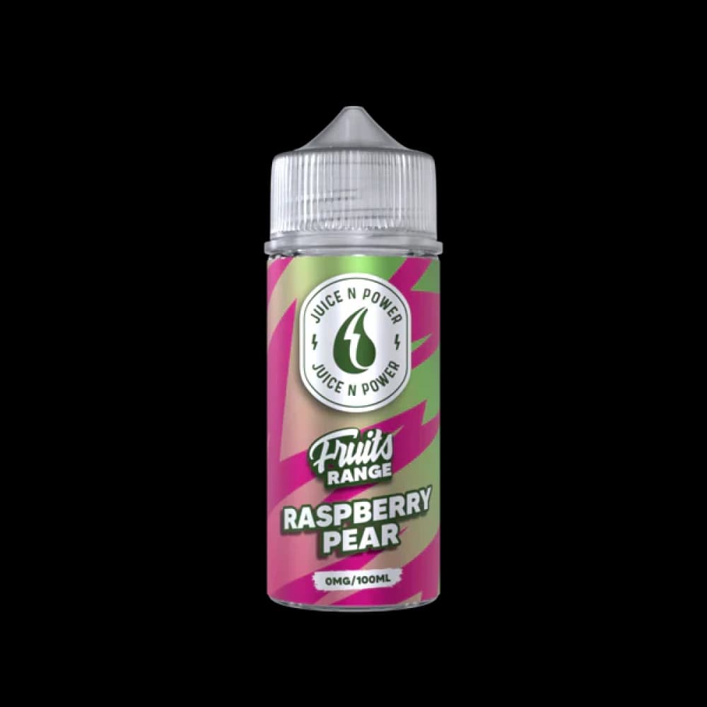  Raspberry Pear (Fruits Range) Juice N Power 100ml Shortfill E-liquid