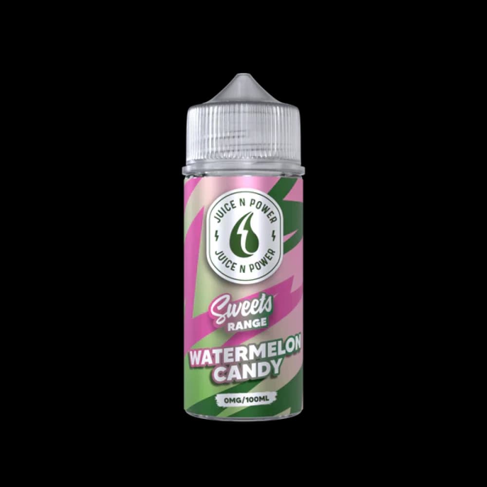  Watermelon Candy (Sweets Range) Juice N Power 100ml Shortfill E-liquid