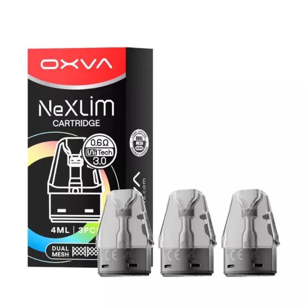  0.6ohm OXVA Nexlim Unitec 3.0 Replacement Pods